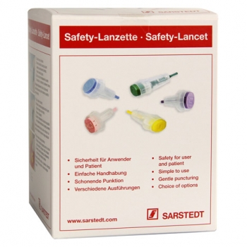 Sarstedt Safety Lanzetten grün